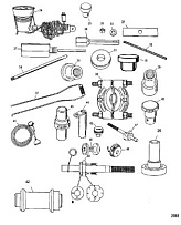 Инструменты (Часть 2) 4-Х ТАКТНОГО ПЛМ MERCURY 60 Серийный номер от 0P153500 до 0P400999