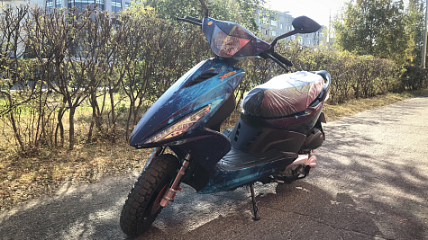 Мощный, агрессивный красавец СКУТЕР X-MOTORS CORSA PRO