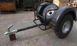 Прицеп для мотовездехода (ИТМ) колеса 10", ПОД ФАРКОП